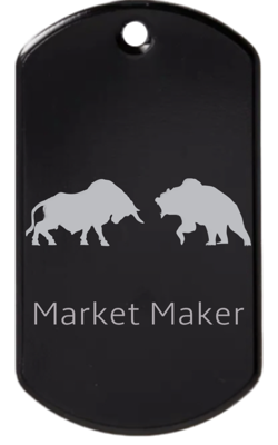 Market Maker engraved tag