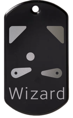 Pinball Wizard engraved tag